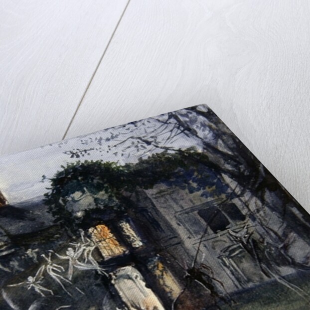 The Old Hall, Fairies by the Moonlight by John Anster Fitzgerald