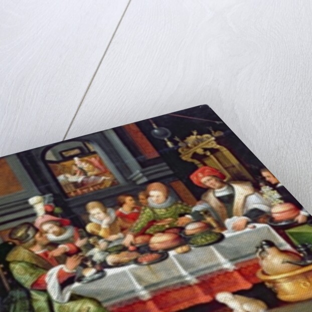 Lazarus in the House of the Rich Man, 1610 by Hieronymus II Francken