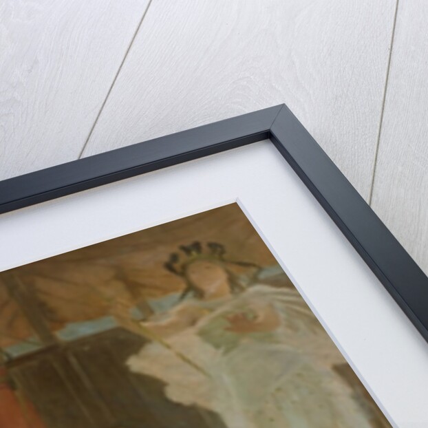 David and Saul by European School