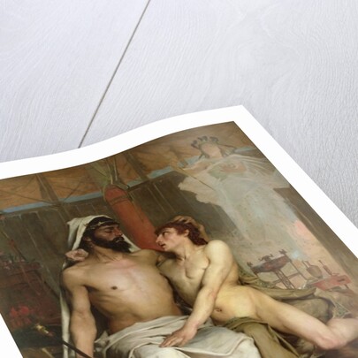 David and Saul by European School