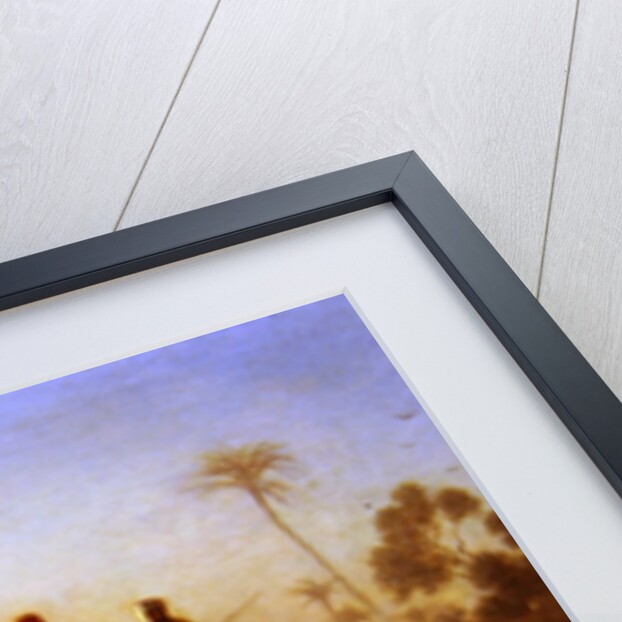 The Road to the Pyramids by Charles Theodore (1814-88) Frere