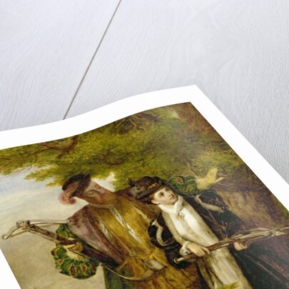 King Henry and Anne Boleyn Deer shooting in Windsor Forest, 1903 by William Powell Frith