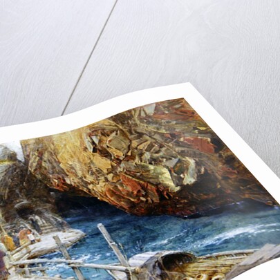 The Source of the Sacred River by Albert Goodwin