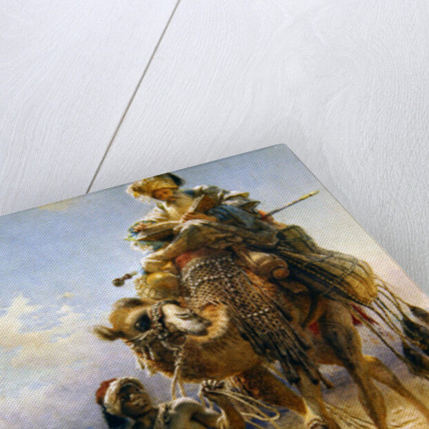 Crossing the Desert, 1869 by Carl Haag