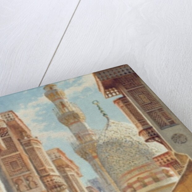 A Street in Cairo, 1890 by Carl Haag