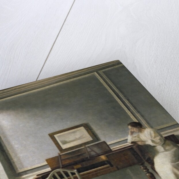 Woman Reading by a Piano, 1907 by Vilhelm Hammershoi