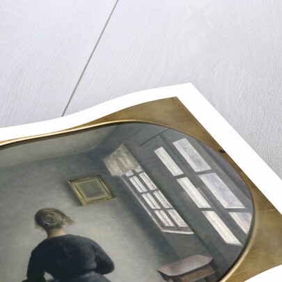 Interior, 1910 by Vilhelm Hammershoi