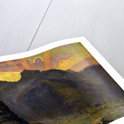 Sunrise in the Lake District, 1915 by James Hamilton Hay