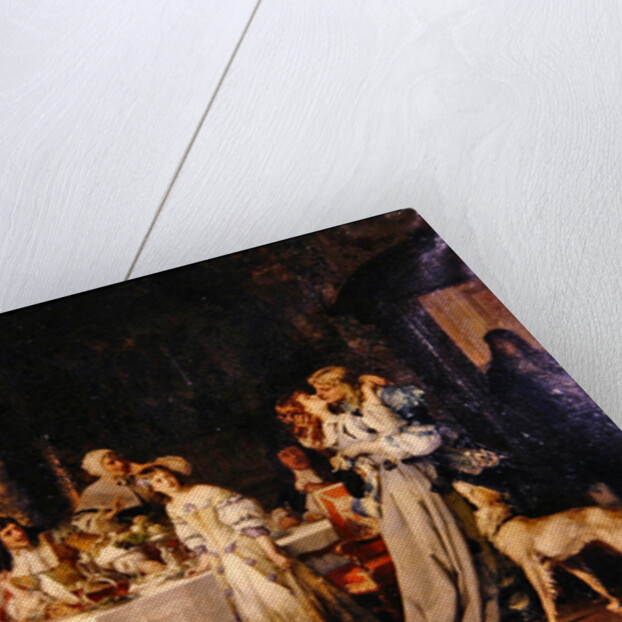 The Return, 1870 by Carl Heinrich Hoff