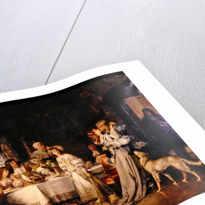 The Return, 1870 by Carl Heinrich Hoff