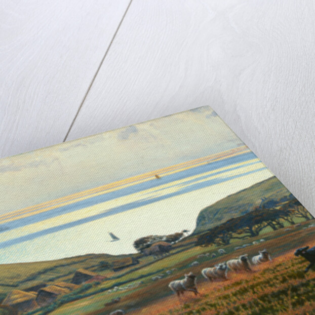 Fairlight Downs, Sunlight on the Sea by William Holman Hunt