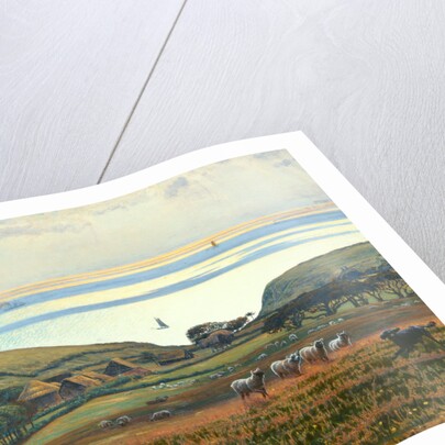 Fairlight Downs, Sunlight on the Sea by William Holman Hunt