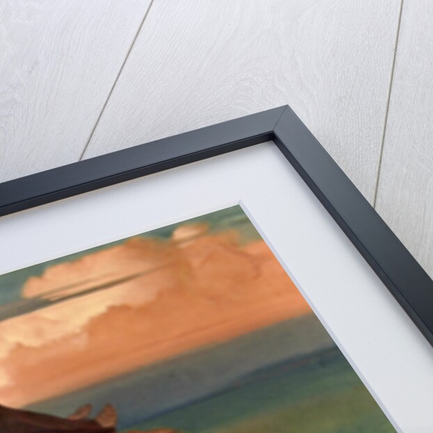 Monk and Nixies, 1921 by Rudolf Jettmar