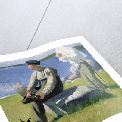 Study for 'Boys on the Beach', 1884 by Eugene Jansson