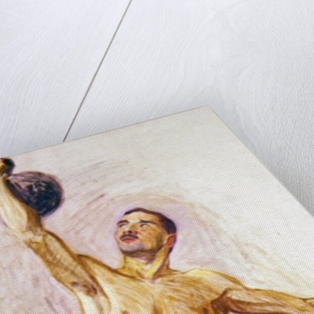 Heavy Weight Lifter, 1912 by Eugene Jansson