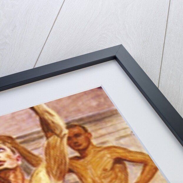 Pushing Weights with Two Arms, Number 1, 1911 by Eugene Jansson