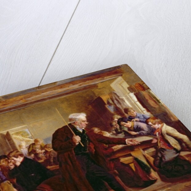 The Village School, 1857 by William Henry Knight