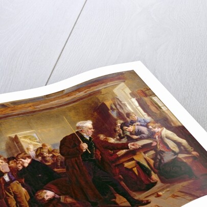 The Village School, 1857 by William Henry Knight