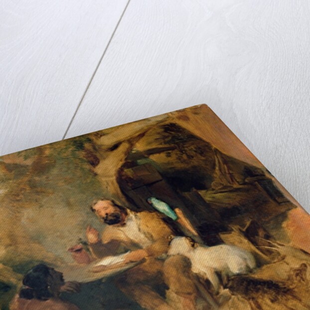 Robinson Crusoe, 1827 by Edwin Landseer