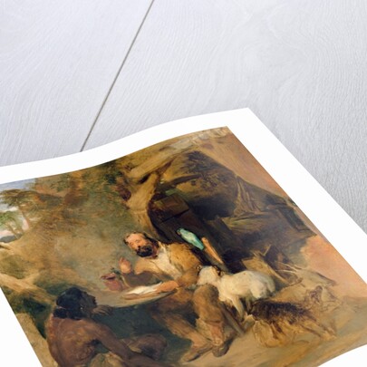 Robinson Crusoe, 1827 by Edwin Landseer