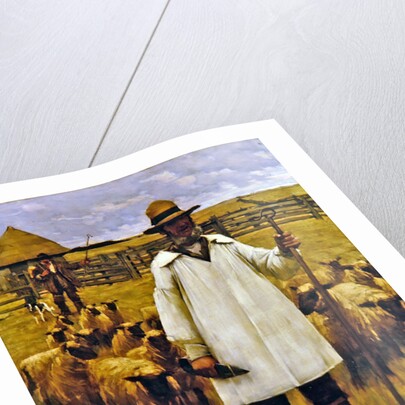 The Shepherd by Henry Herbert La Thangue