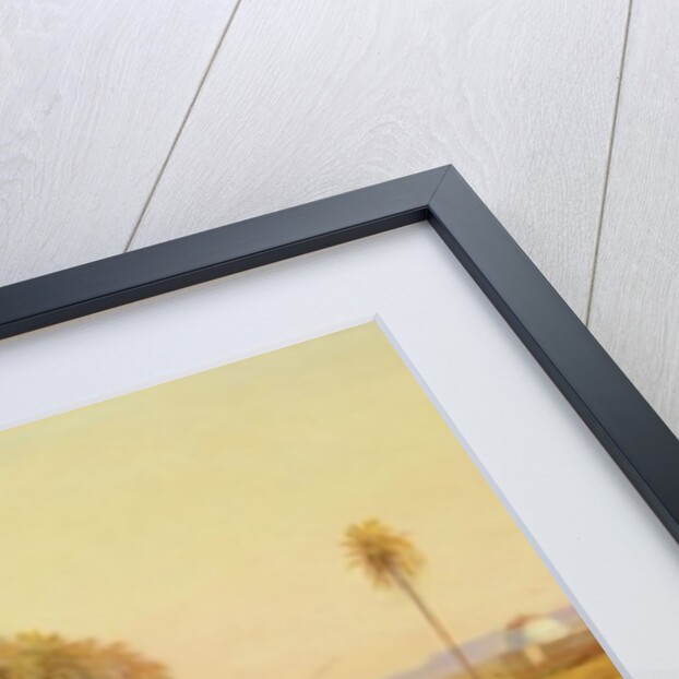 Sheik Abedah on the Nile, 1869 by Edward Lear