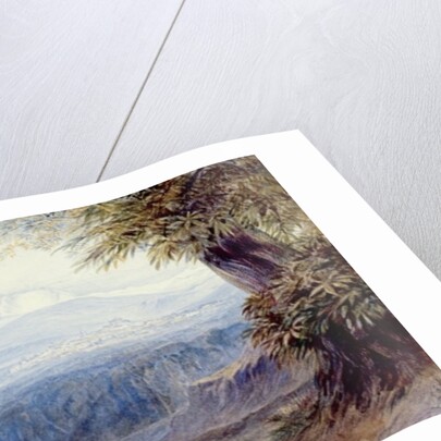 Villa Castellane, Varese, 1884 by Edward Lear