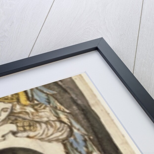 An Angel Holding a Waning Moon by William Morris