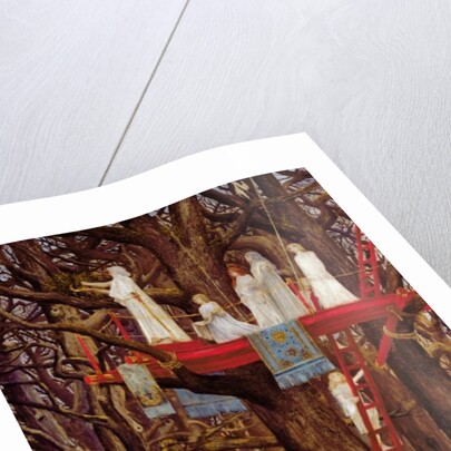 Druids Cutting the Mistletoe on the Sixth Day of the Moon, c.1900 by Henri-Paul Motte