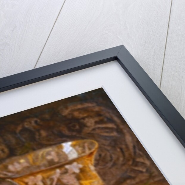 Still Life of Fruit, Nuts and Wine Glass, 1864 by John Edward Newton