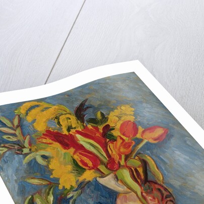 Still Life with Flowers in a Jug, c.1920 by Bernard Meninsky