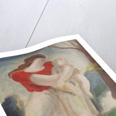 Mother and Child, c.1940 by Bernard Meninsky