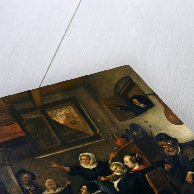 Interior scene, c.1660-70 by Jan Havicksz. Steen