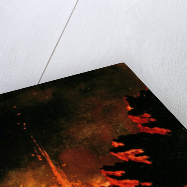 Volcano, Hawaii, 1888 by Jules Tavernier