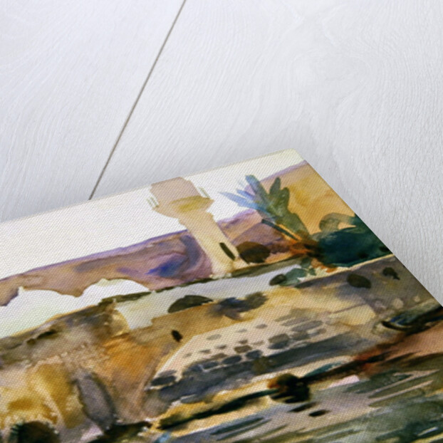 Lake Tiberias by John Singer Sargent