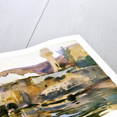 Lake Tiberias by John Singer Sargent