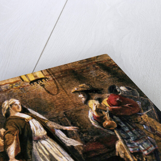 Return from the Long Crusade, 1861 by William Bell Scott