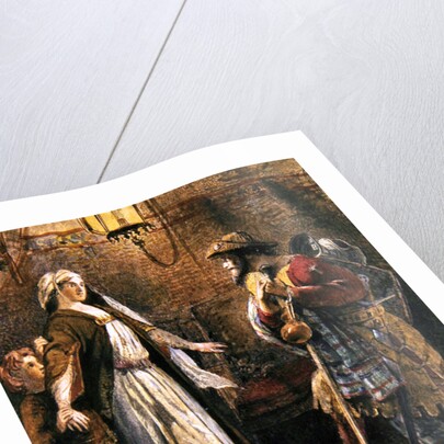 Return from the Long Crusade, 1861 by William Bell Scott