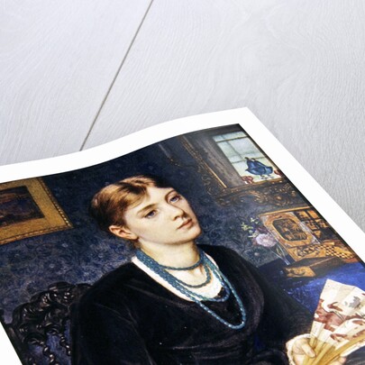 Portrait of Louise A. Baldwin, 1868 by Edward John Poynter