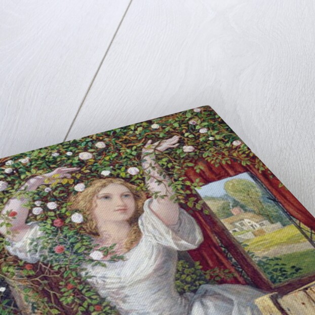 Gardener's Daughter, 1860 by Edward Henry Wehnert