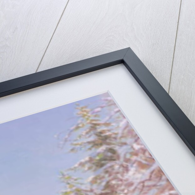 Snow scene in France by Constantin Alexandrovich Westchiloff