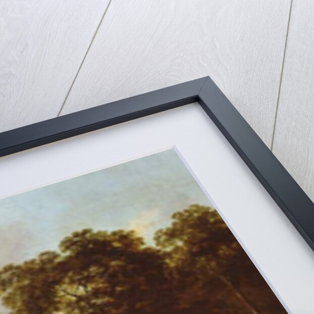 A Hunting Party in a Classical Landscape, c.1672-77 by Jan Wynants