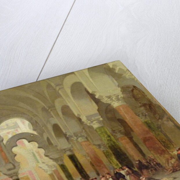 The Sanctuary of the Koran, Mosque at Cordoba, 1849 by David Roberts