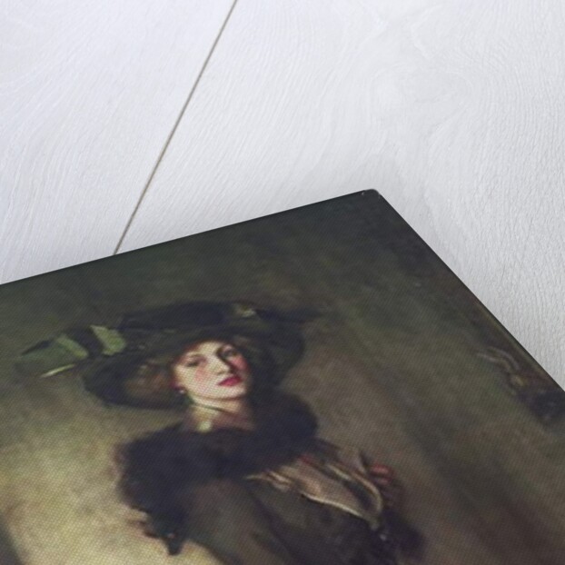 The Beaver Hat, c.1912 by Edward Arthur Walton