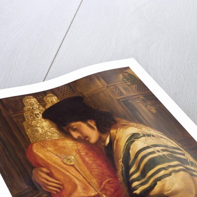 Young Rabbi holding the Torah, 1871 by Simeon Solomon