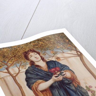 Priestess offering Poppies, 1864 by Simeon Solomon