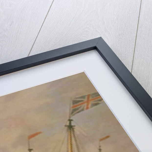 The English Ship Resolution in a Gale, c.1680 by Willem van de the Younger Velde