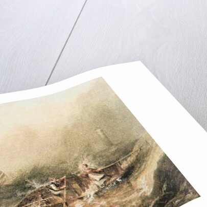 Grace Darling and her father row to the rescue of the Forfarshire wrecked off the Northumberland coast, 7th September 1838 by English School