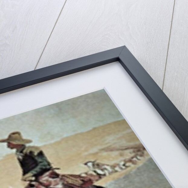 Trailing Texas Longhorns by Frederic Remington