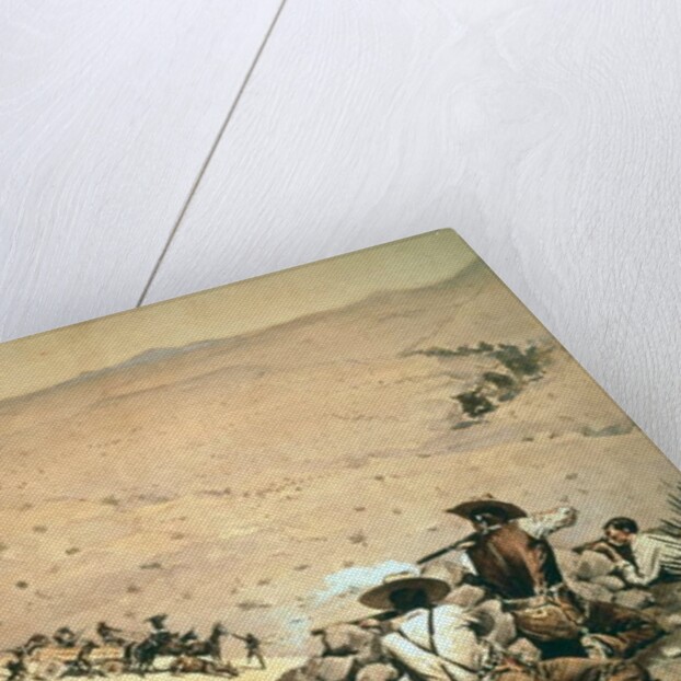 The Hold Up, c.1900 by Frederic Remington